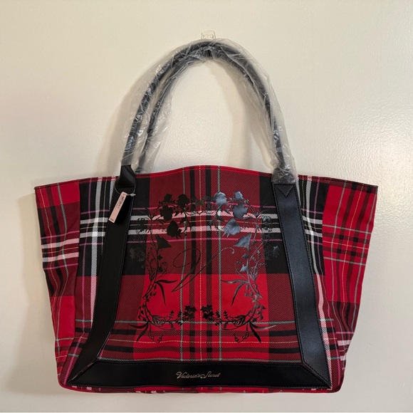 Victoria's Secret Handbags - Victoria’s Secret Plaid Tote